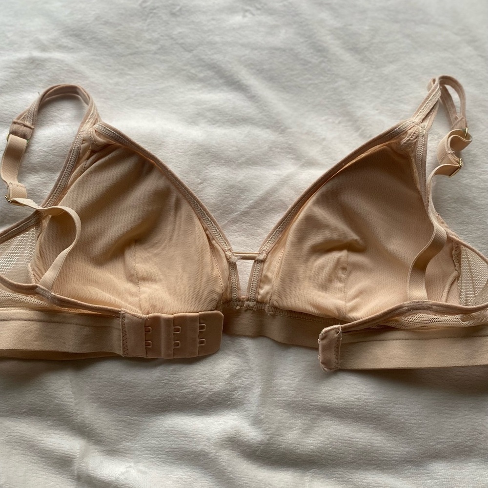 Lively Tan Wireless Bralette with Adjustable Straps - Picture 6 of 10